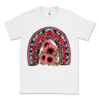 White valentines sunflower rainbow Classic Tee - JahusDesignShop
