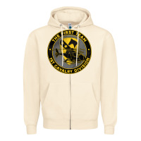 Sandshell the first team 1st cavalry division Zipper Hoodie - Jasminsmagicworld