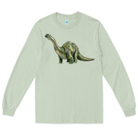 Matcha dinosaur brontosaurus Long Sleeve Tee - Artiststas