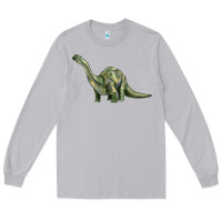 Moon Dust dinosaur brontosaurus Long Sleeve Tee - Artiststas