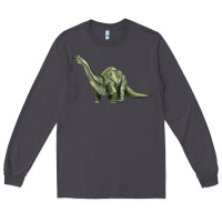 Smoke dinosaur brontosaurus Long Sleeve Tee - Artiststas