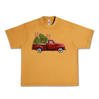 Peanut Butter christmas trees truck Urban Heavy Tee - FaDigitalArtStudio