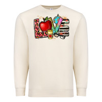 Sandshell love teacher Premium Sweatshirt - NancyCooperArtShop