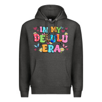 Charcoal Heather in my delulu era Premium Hoodie - Artiststas