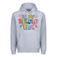 Heather Grey in my delulu era Premium Hoodie - Artiststas