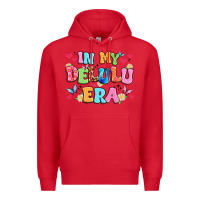 Red in my delulu era Premium Hoodie - Artiststas