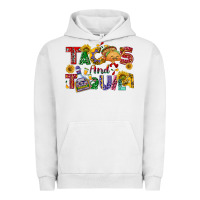 Pigment Lunar Rock Tacos and tequila Urban Hoodie - NancyCooperArtShop