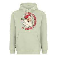 Matcha i love a man with a beard Heavyweight Hoodie - MaliasSmallBusiness