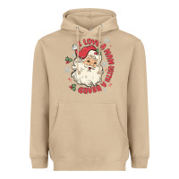 Mushroom i love a man with a beard Heavyweight Hoodie - MaliasSmallBusiness