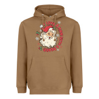 Toasted Coconut i love a man with a beard Heavyweight Hoodie - MaliasSmallBusiness