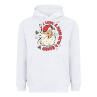White i love a man with a beard Heavyweight Hoodie - MaliasSmallBusiness