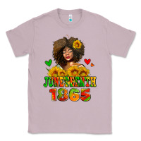 Lilac afro woman juneteenth 1865 Classic Tee - AdoDesignShop