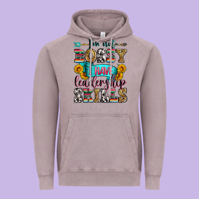I'm Not Bossy I Have Leadership Skills Vintage Hoodie Designed By Zillion Design Studio
