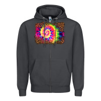 Smoke tie die background Zipper Hoodie - BarkalooDesign