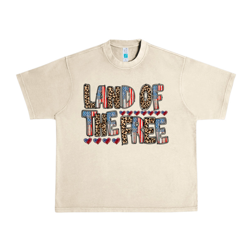 Land Of The Free Urban Heavy Tee by RacoonDesign | Teevron