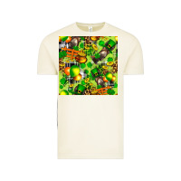 Vintage Arctic St. Patrick's Donkey With Shamrock Seamless Vintage Tee - FaDigitalArtStudio