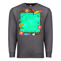 Charcoal Heather school add your own text Premium Sweatshirt - NancyCooperArtShop