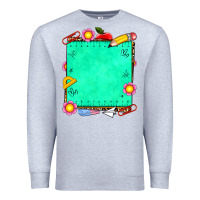 Heather Grey school add your own text Premium Sweatshirt - NancyCooperArtShop