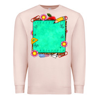Pale Pink school add your own text Premium Sweatshirt - NancyCooperArtShop