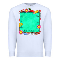 White school add your own text Premium Sweatshirt - NancyCooperArtShop