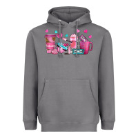 Storm lash hustler with eyelashes coffee cups Heavyweight Hoodie - NancyCooperArtShop