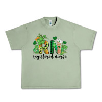 Oil Green st. patricks day registered nurse rn Urban Heavy Tee - BarkalooDesign