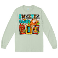Matcha sweeter than pie with pumpkin pie Long Sleeve Tee - AdoDesignShop