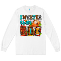 White sweeter than pie with pumpkin pie Long Sleeve Tee - AdoDesignShop