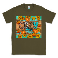 Army Green cozy vibes Classic Tee - Artiststas