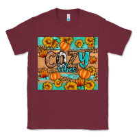 Burgundy cozy vibes Classic Tee - Artiststas