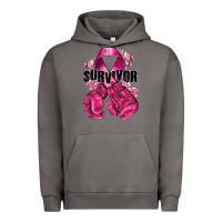 Pigment Tornado Survivor Breast Cancer with boxing gloves Urban Hoodie - NancyCooperArtShop