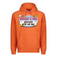 Carrot hello i am obsessed with my dog Premium Hoodie - Artiststas