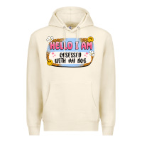 Tofu hello i am obsessed with my dog Premium Hoodie - Artiststas