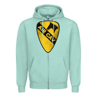 Seafoam 1st cavalry division air cav Zipper Hoodie - Jasminsmagicworld