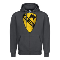Smoke 1st cavalry division air cav Zipper Hoodie - Jasminsmagicworld