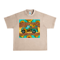French Oak farm truck tumbler Urban Heavy Tee - HRA Design Shop