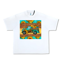 White farm truck tumbler Urban Heavy Tee - HRA Design Shop