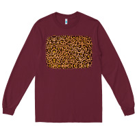 Burgundy leopard glitter background Long Sleeve Tee - JahusDesignShop