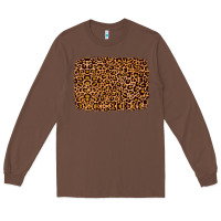 Chestnut leopard glitter background Long Sleeve Tee - JahusDesignShop