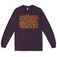 Plum leopard glitter background Long Sleeve Tee - JahusDesignShop