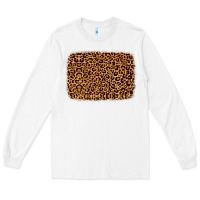 White leopard glitter background Long Sleeve Tee - JahusDesignShop