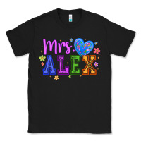 Black mrs Classic Tee - CowhideDigitalArt
