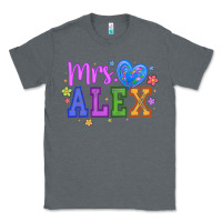 Charcoal Heather mrs Classic Tee - CowhideDigitalArt