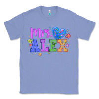Colony Blue mrs Classic Tee - CowhideDigitalArt