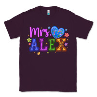 Plum mrs Classic Tee - CowhideDigitalArt