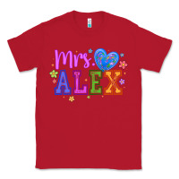 Red mrs Classic Tee - CowhideDigitalArt