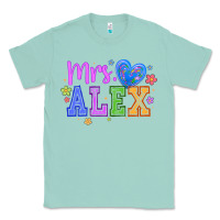 Seafoam mrs Classic Tee - CowhideDigitalArt
