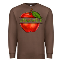 Chestnut teacher life with apple Premium Sweatshirt - NancyCooperArtShop