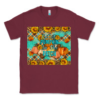 Burgundy Cutest pumpkin in the patch Classic Tee - Artiststas