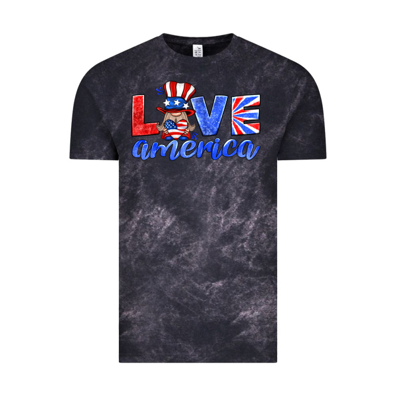 Love America Gnome Vintage Tee by HRA Design Shop | Teevron